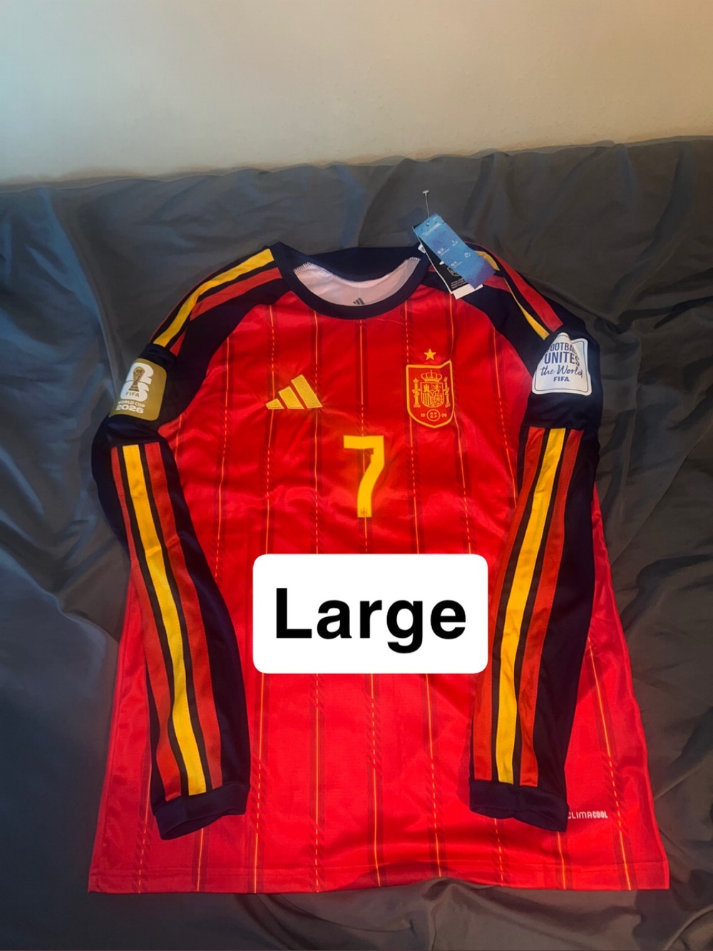 Spain soccer jersey